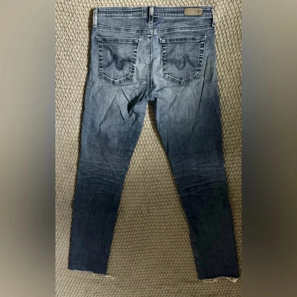 AG ADRIANO GOLDSCHMIED AGED 49 PRIMA MID-RISE CIGARETTE JEANS USA 27 - Picture 3 of 12
